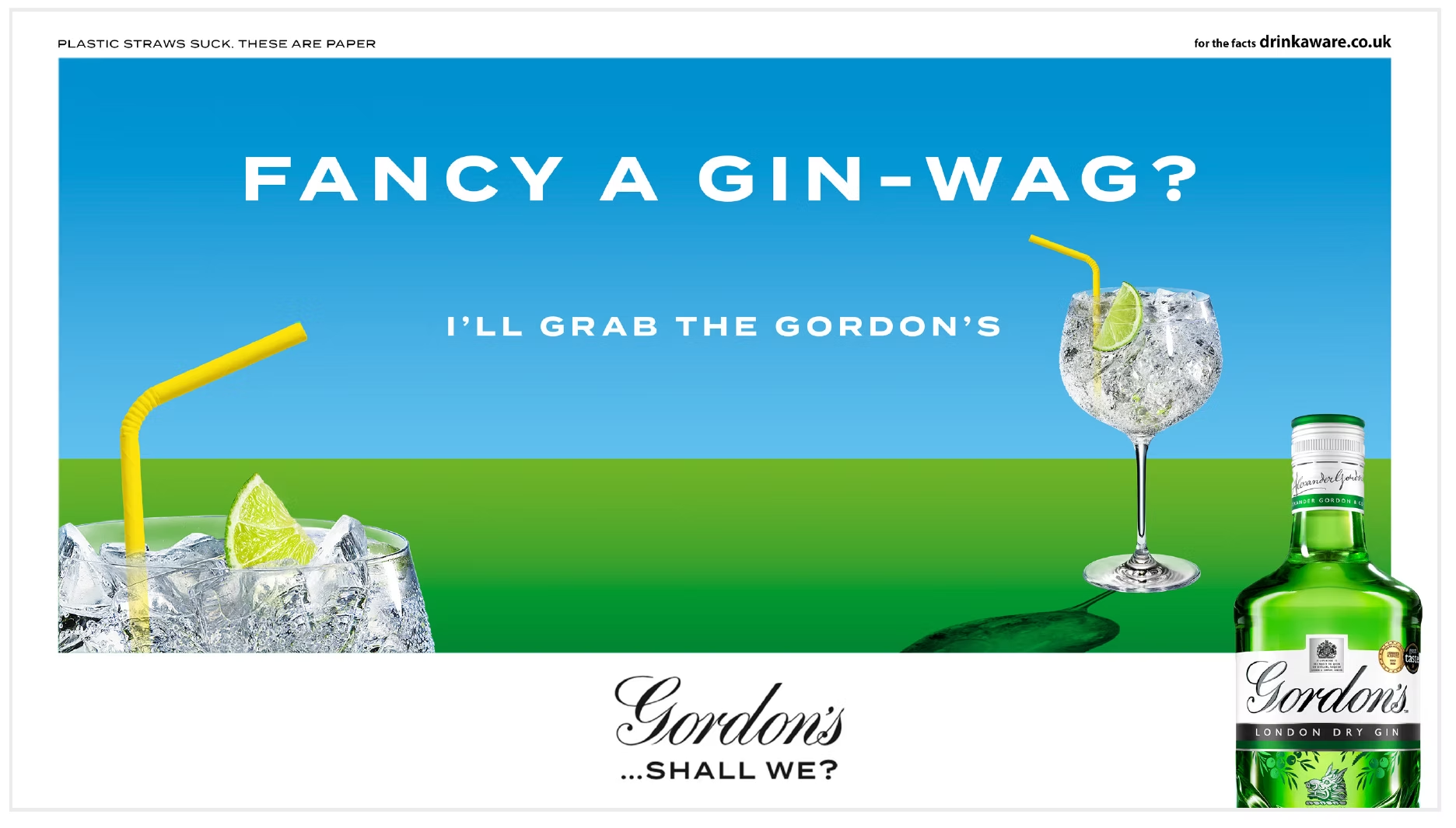 Gordon’s Fancy A Gin-Wag campaign